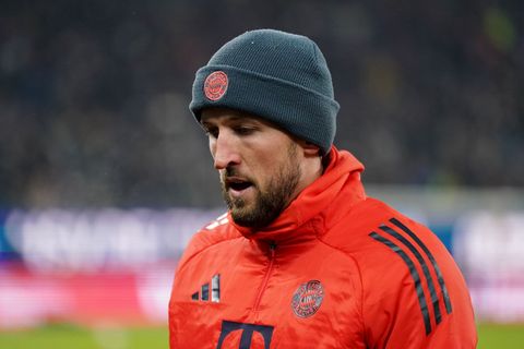 Harry Kane muss beim FC Bayern weiter pausieren. (Archivbild) Foto: Marcus Brandt/dpa