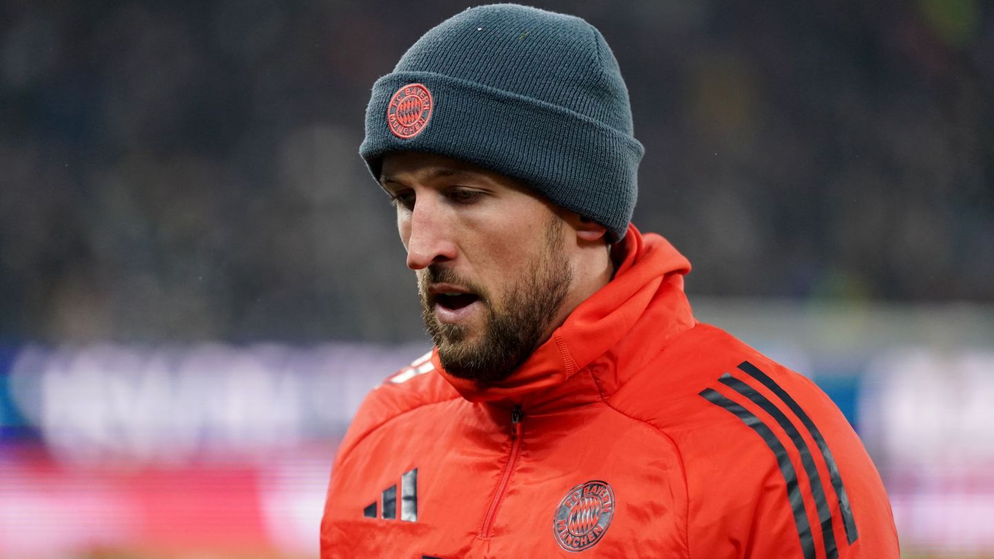 Harry Kane muss beim FC Bayern weiter pausieren. (Archivbild) Foto: Marcus Brandt/dpa