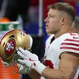 Der Fluch der Gastgeber-Stadt  Wer den Super Bowl austrägt, kann, gelinde gesagt, die Saison abhaken: In den 60 Jahren der Super-Bowl-Historie schafften es nur sieben der Gastgeber-Teams, sich überhaupt für die Playoffs zu qualifizieren. Die San Francisco 49ers um Superstar Christian McCaffrey schieden in der zeiten Runde der Playoffs gegen Seattle aus. Immerhin schafften es zwei Gastgeber-Teams nicht nur, den Fluch zu brechen, sondern auch den Super Bowl zu gewinnen: die Tampa Bay Buccaneers (2020) und die Los Angeles Rams (2021)     