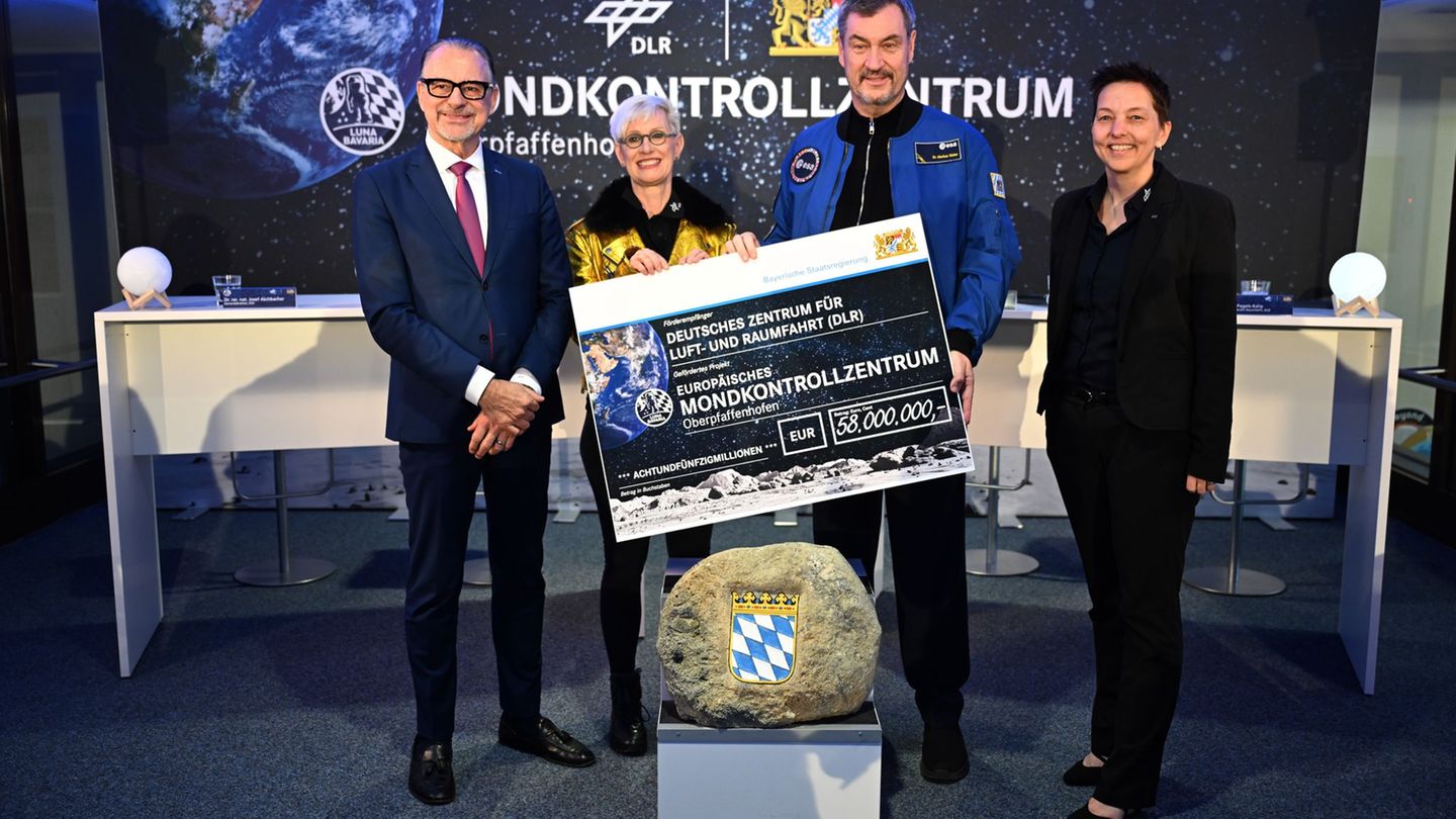 Bayern zahlt 58 Millionen Euro für das neue Mondkontrollzentrum. Foto: Felix Hörhager/dpa
