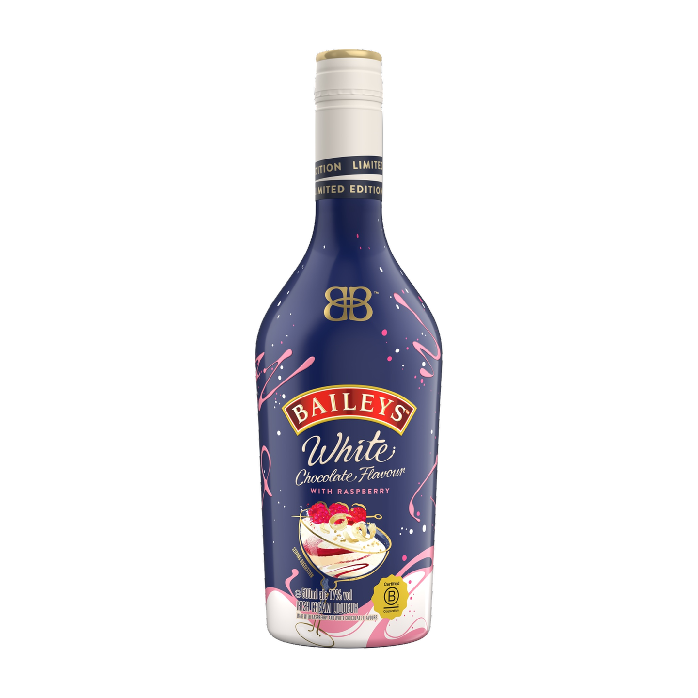 Baileys Edition White Chocolate Flavour with Raspberry