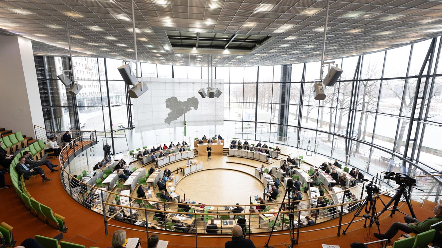 Ein Saaldiener führte Dornau hinaus. Foto: Sebastian Kahnert/dpa