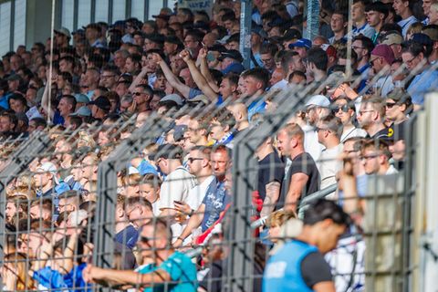 Beim Spiel in Potsdam war es zu dem Vorfall gekommen. (Archivbild) Foto: Andreas Gora/dpa