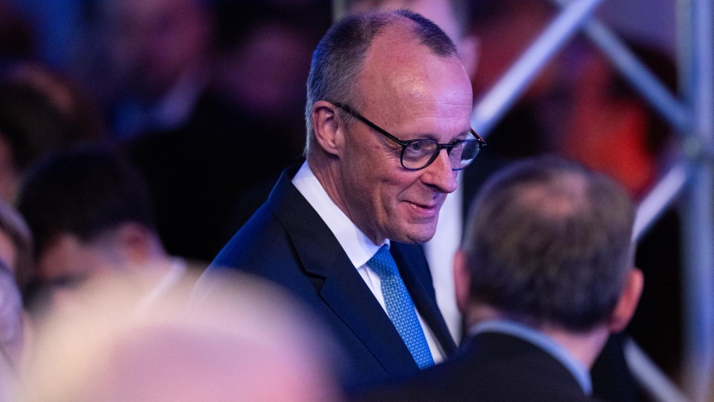 Merz bei der Deutschen Börse