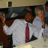 Chris Tucker auf einer Party