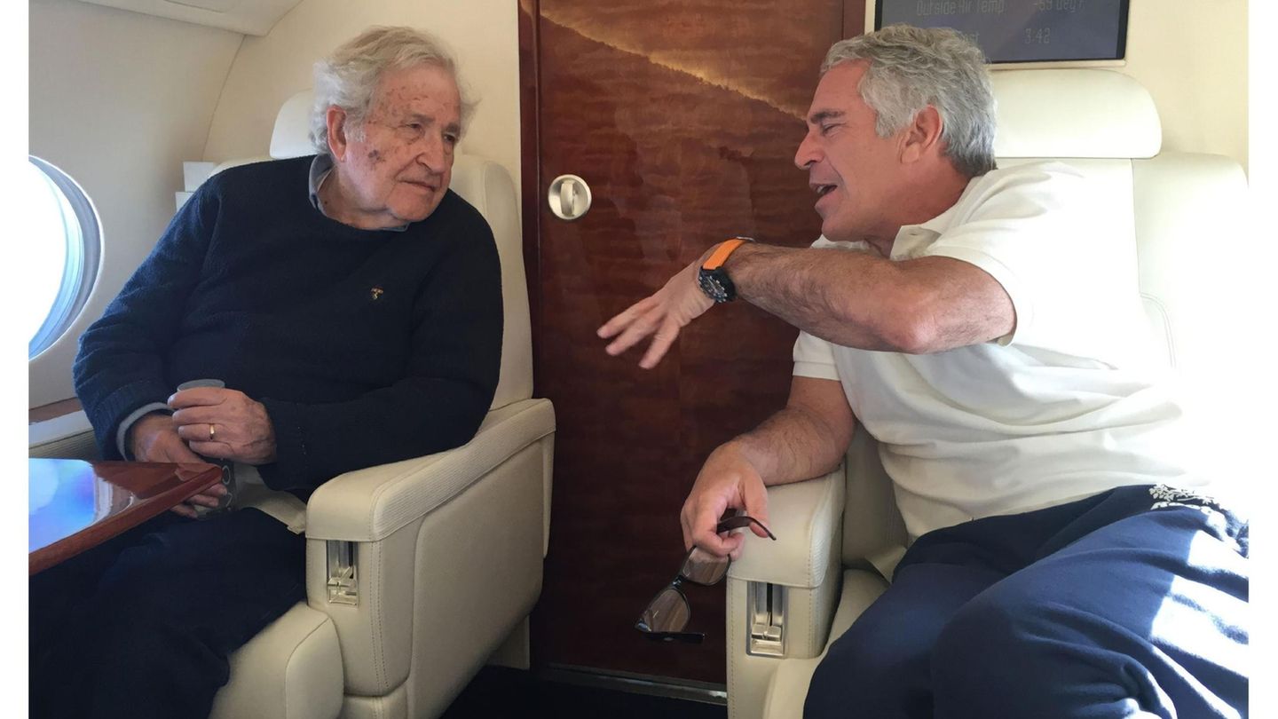 Noam Chomsky und Jeffrey Epstein