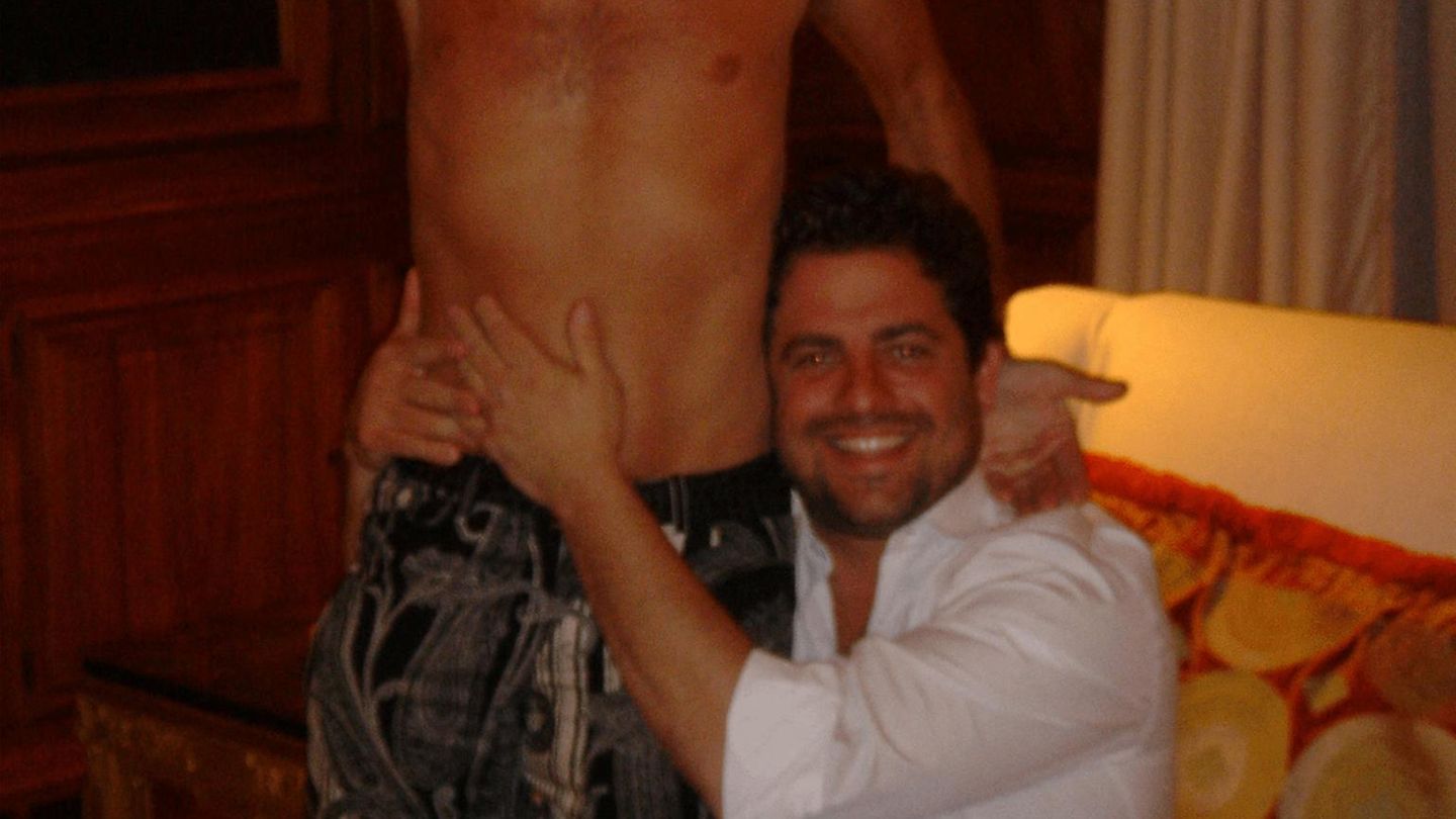 Brett Ratner neben Jean-Luc Brunel