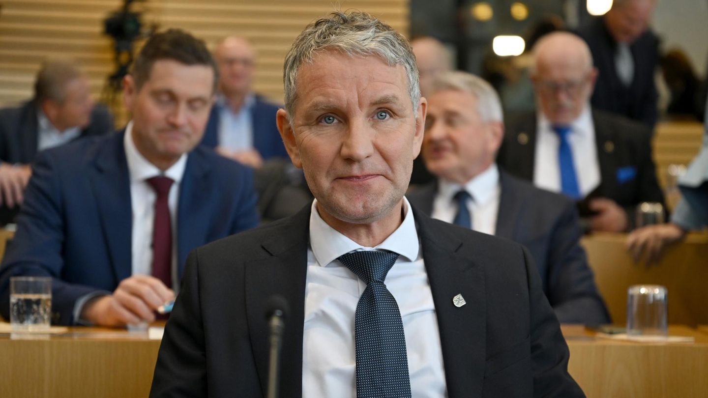 Björn Höcke, Vorsitzender der AfD-Fraktion im Thüringer Landtag