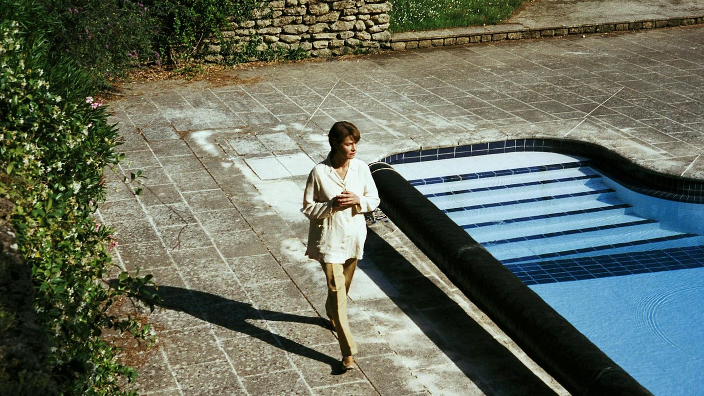 Filmszene mit Charlotte Rampling