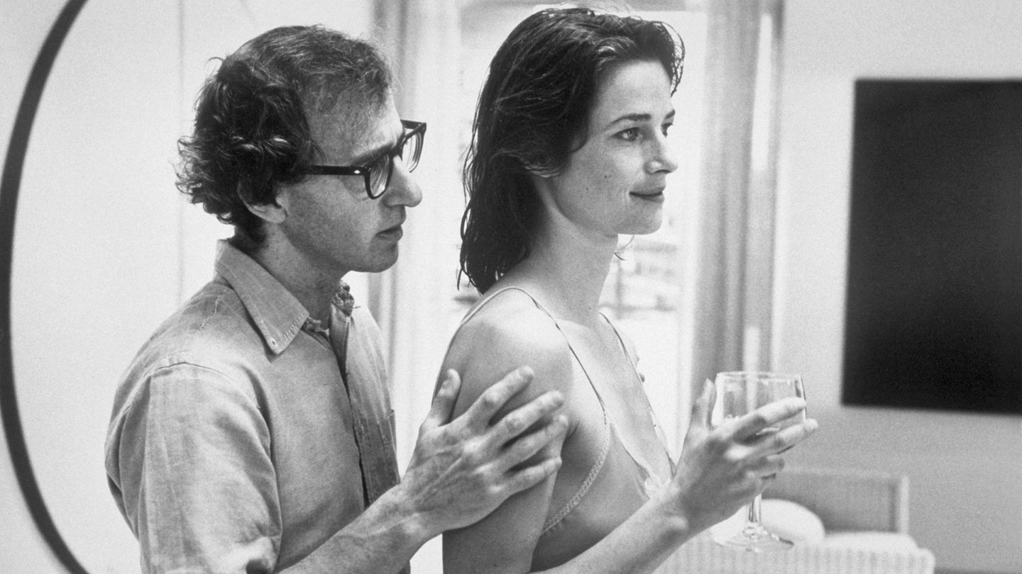Charlotte Rampling und Woody Allen
