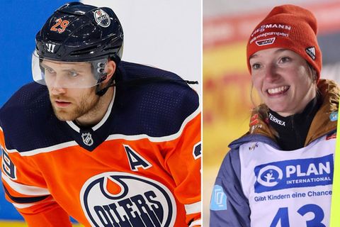 Leon Draisaitl und Katharina Schmid werden besondere Olympische Spiele erleben.