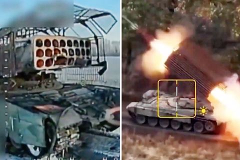 Ukraine schaltet erstmals russisches TOS-1-System aus