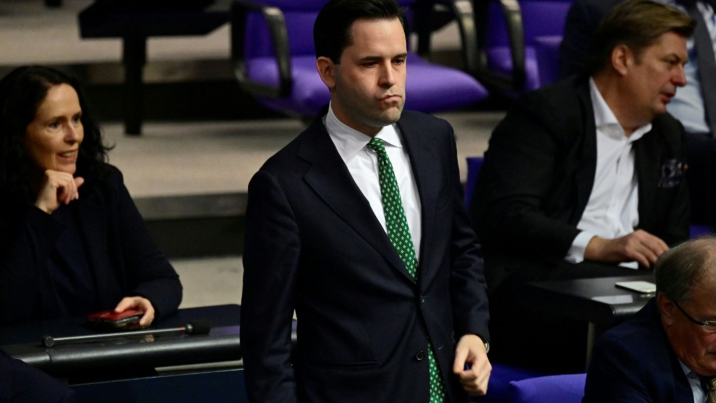 Johannes Winkel im Dezember im Bundestag