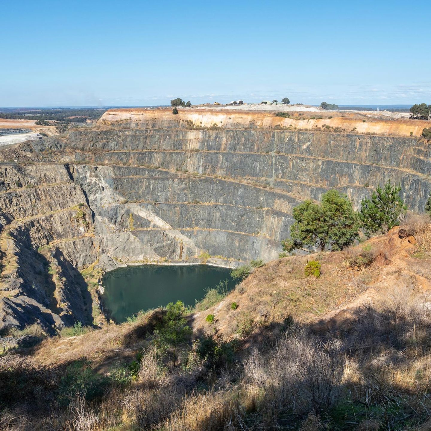 Lithiummine in Greenbushes in Australien