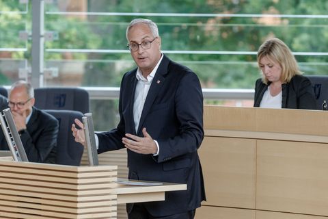 CDU-Fraktionschef Tobias Koch. (Archivbild) Foto: Markus Scholz/dpa