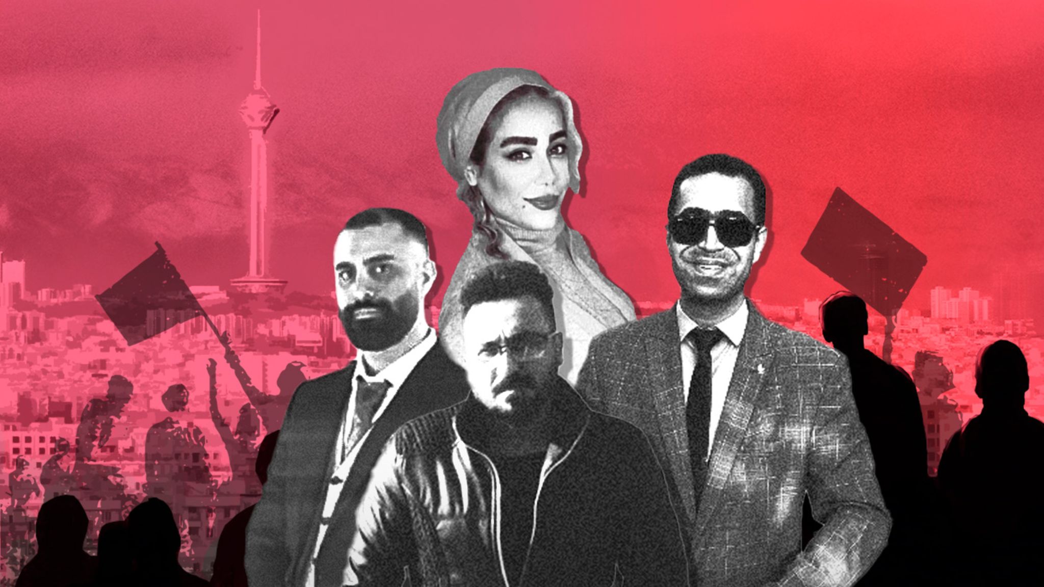 Montage der Verstorbenen im Iran