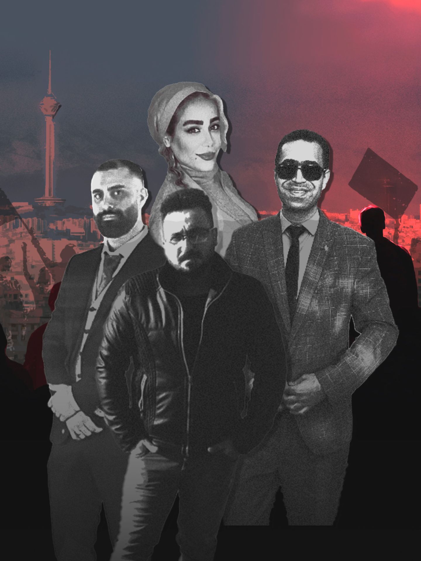 Montage der Verstorbenen im Iran