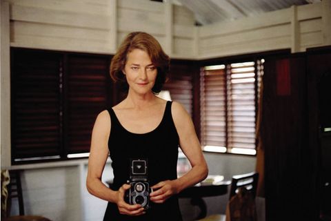 Filmszene mit Charlotte Rampling