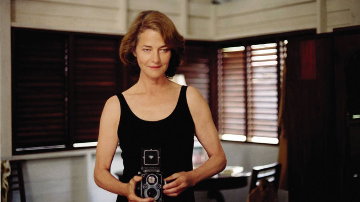 Filmszene mit Charlotte Rampling