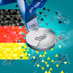 Silbermedaille für das deutsche Olympiateam bei den Winterspielen 2026