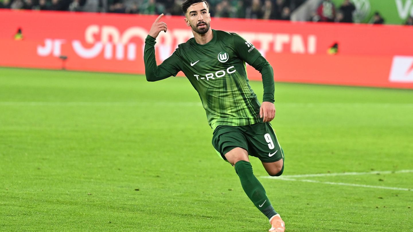 Zurück im Wolfsburg-Kader: Mohammed Amoura. Foto: Swen Pförtner/dpa