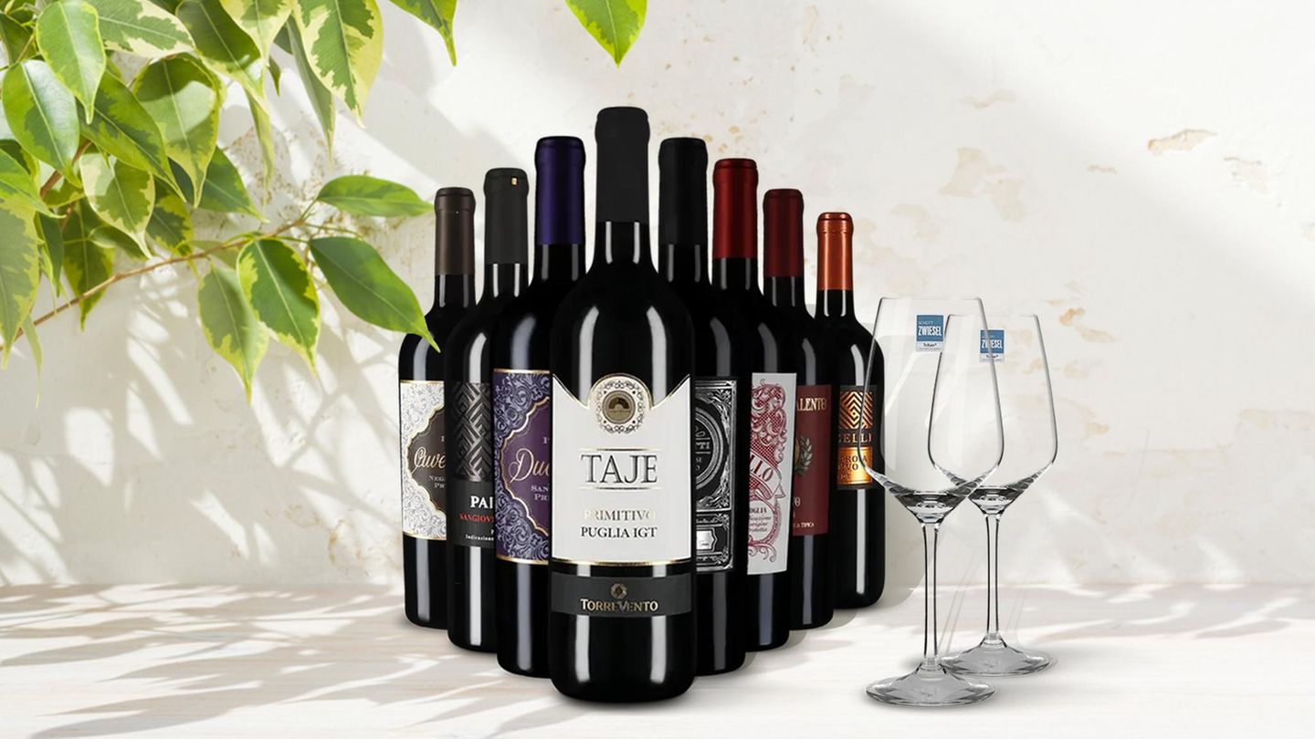 Ein Primitivo-Paket aus Italien ist in dieser Woche zum Sparpreis erhältlich.