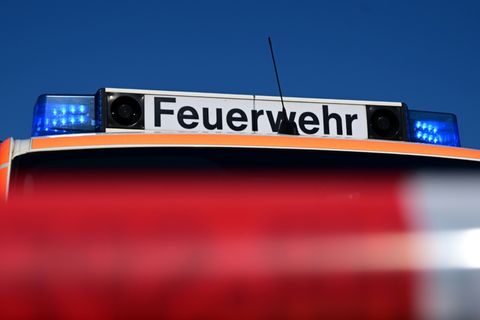 Blaulicht eines Rettungswagens