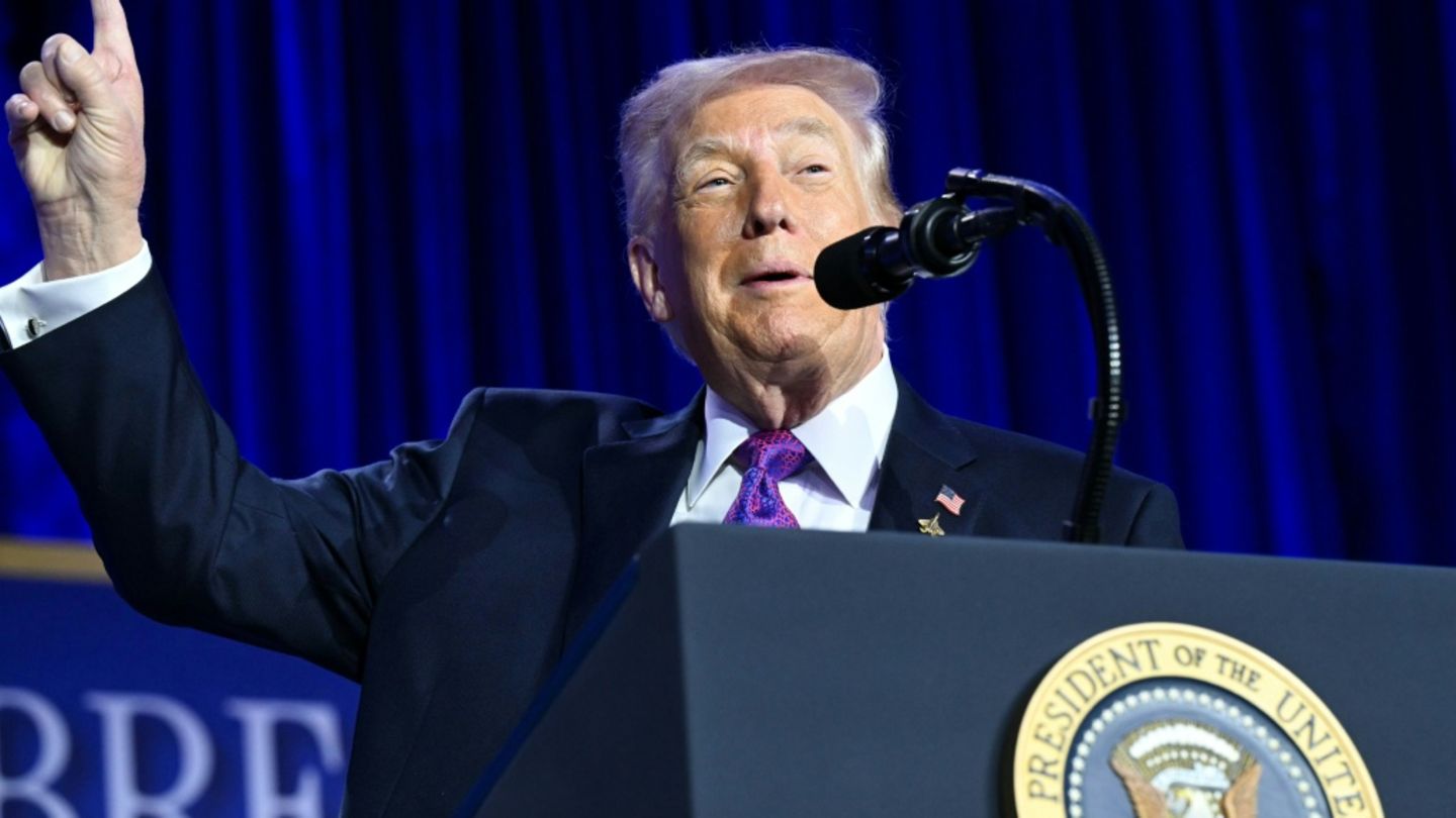 US-Präsident Trump beim "National Prayer Breakfast"