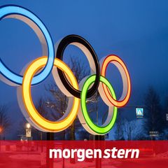 Morgenstern Symbolbild olympische Ringe