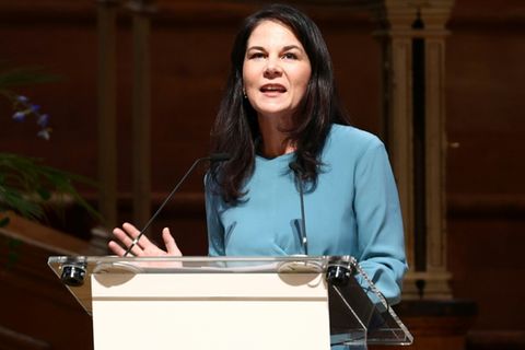 Baerbock Mitte Januar in London