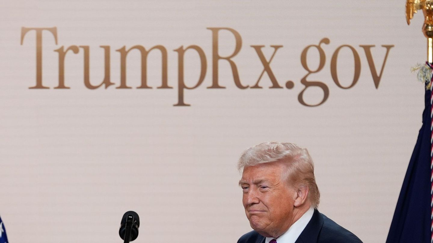 Trump spricht auf dem Campus des Weißen Hauses über "TrumpRx"