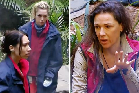 Im Dschungelcamp 2026 diskutieren die Camper über Gil.