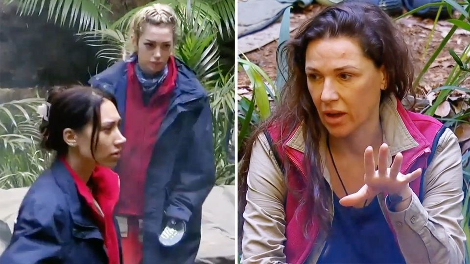 Im Dschungelcamp 2026 diskutieren die Camper über Gil.