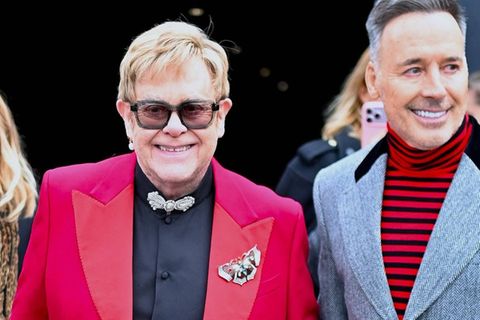 Elton John und David Furnish.