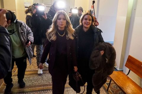 Sylvie Meis erschien am Freitag vor dem Hamburger Landgericht.