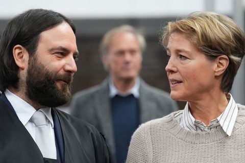 Christina Block soll die Entführung ihrer eigenen Kinder in Auftrag gegeben haben. Foto: Marcus Brandt/Pool dpa/dpa