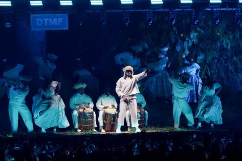 Bad Bunny bei einem seiner Konzerte in Puerto Rico