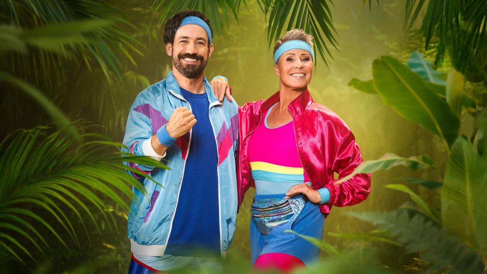 Jan Köppen und Sonja Zietlow vom RTL-Dschungelcamp