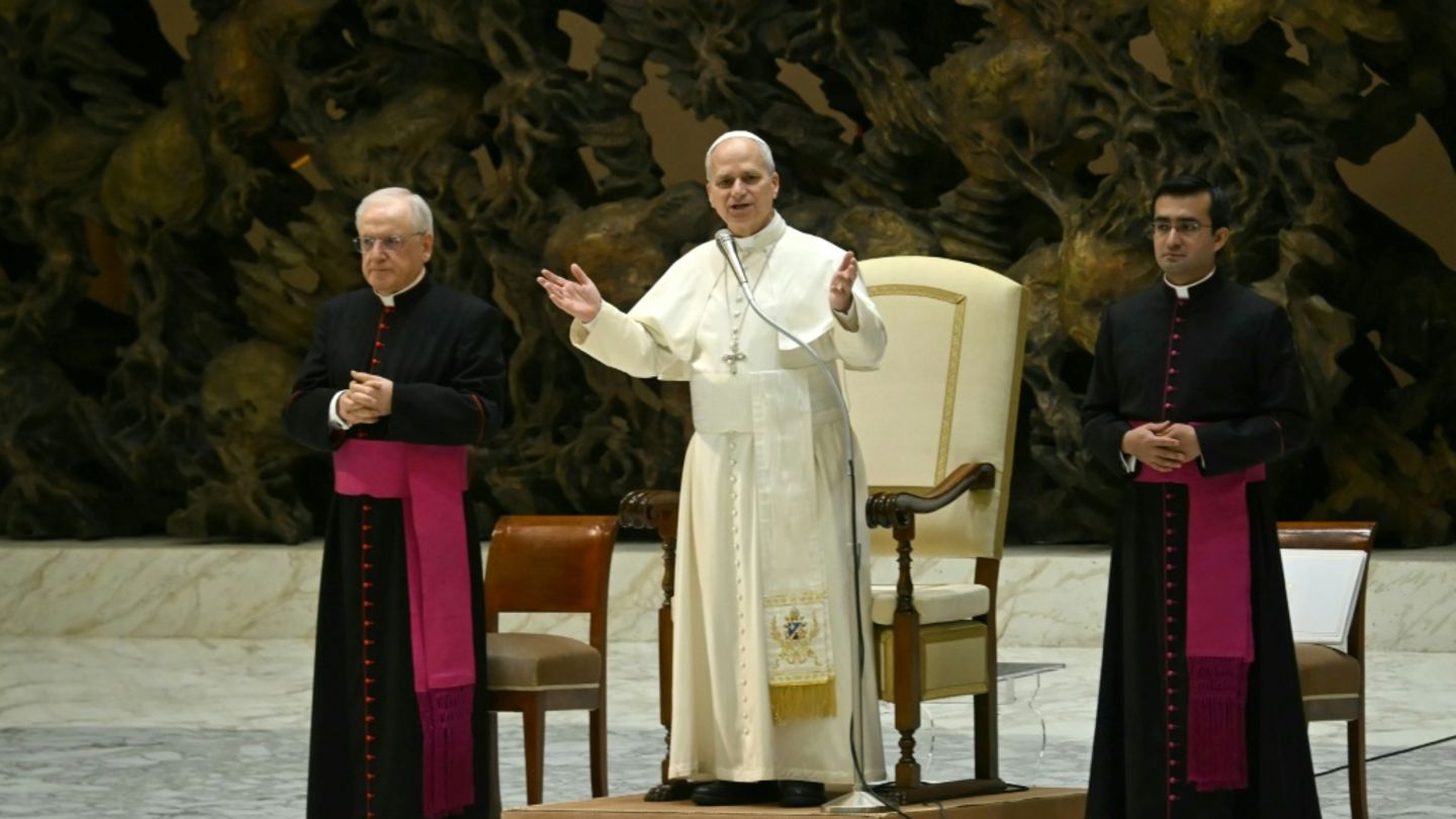 Papst Leo XIV. am 4. Februar im Vatikan