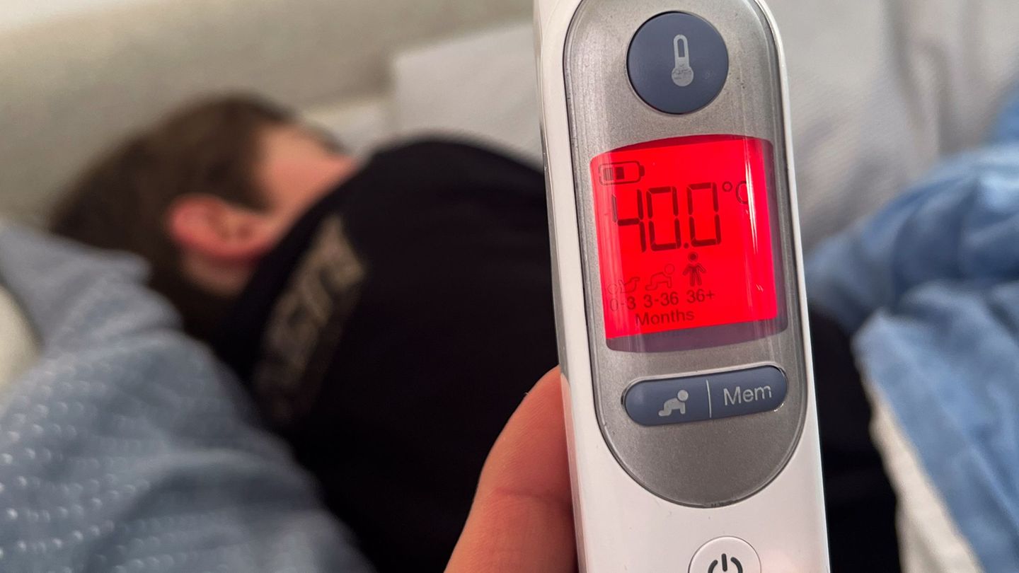 Hohes Fieber, Kopf- und Gliederschmerzen, Husten - die Virusgrippe macht derzeit vielen Menschen zu schaffen. (Symbolfoto) Foto: