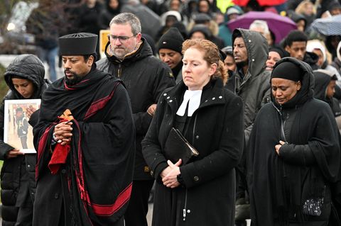 Trauerfeier für Yosef