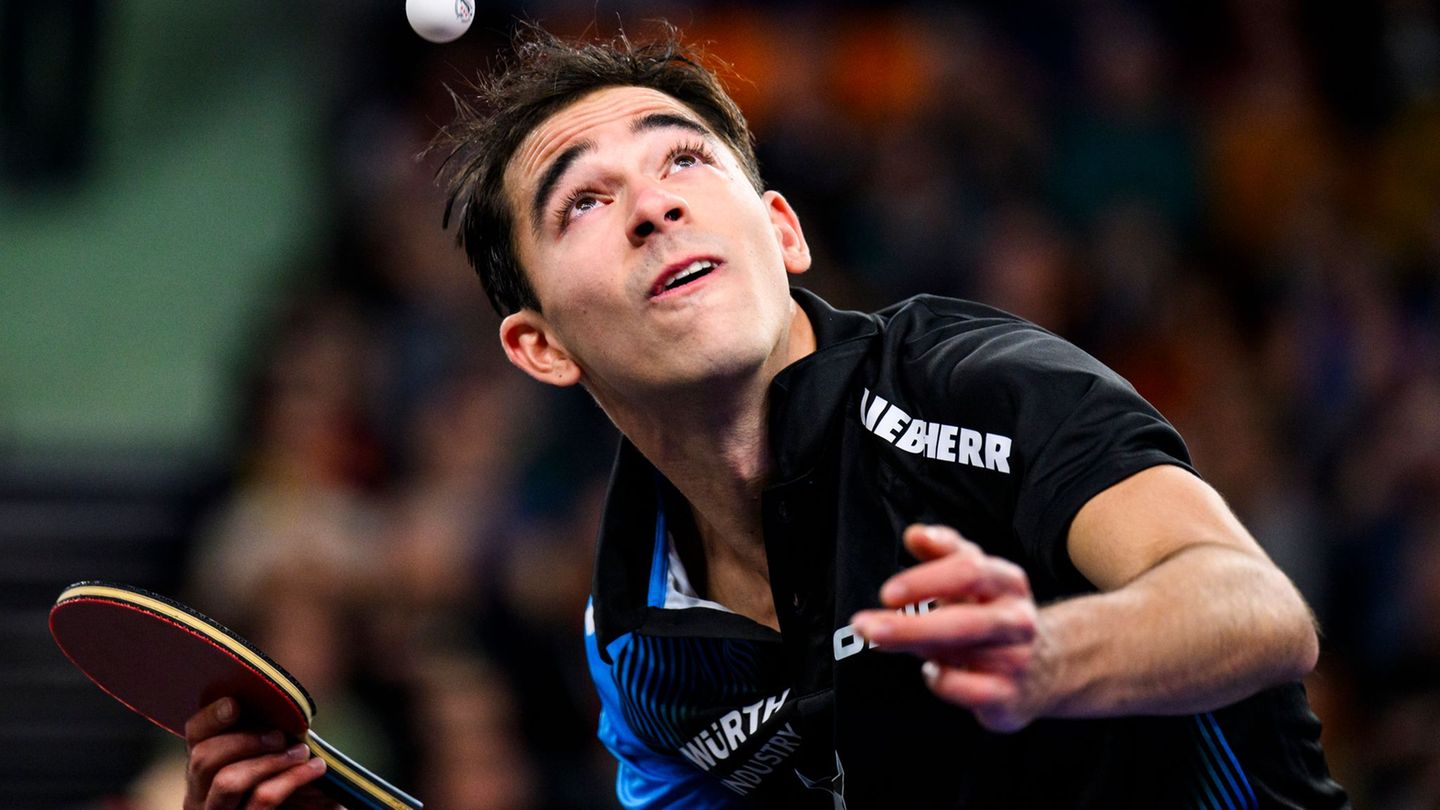 Wechselt nach Saarbrücken: Der brasilianische Tischtennis-Profi Hugo Calderano. (Archivbild) Foto: Tom Weller/dpa