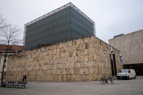 Das jüdische Gemeindezentrum mit der Synagoge Ohel Jakob ist mitten in der Münchner Altstadt beheimatet. (Archivbild) Foto: Pete