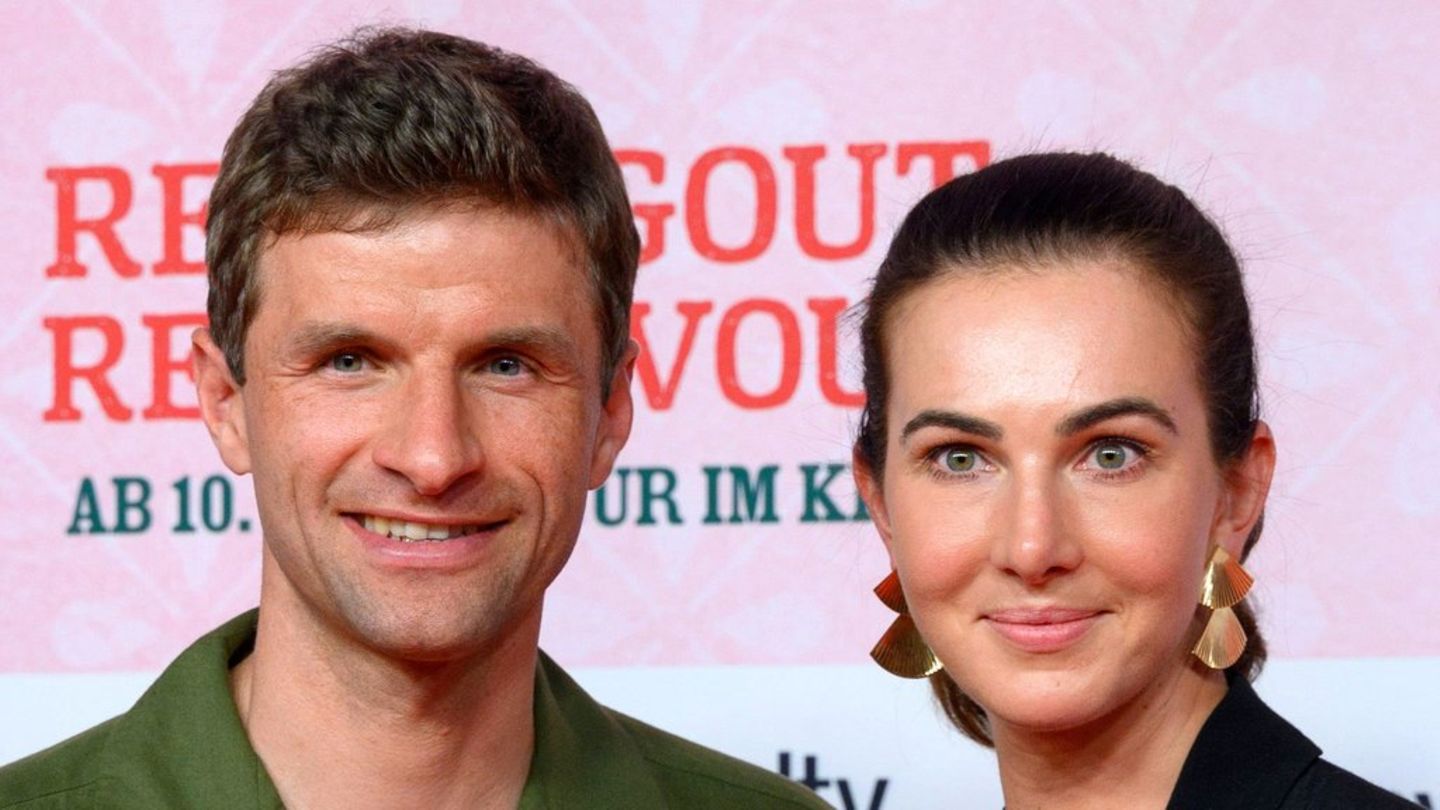 Thomas und Lisa Müller bei einer Filmpremiere im Jahr 2023.