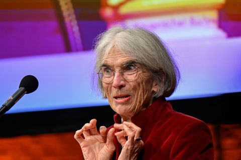 Zu beschäftigt für einen neuen Brunetti: Donna Leon. (Archivbild) Foto: Uwe Lein/dpa