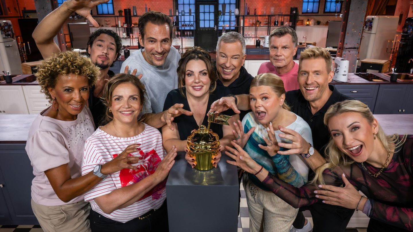 Zehn prominente Hobbybäcker wollen sich in der zehnten Staffel von "Das große Promibacken" den Sieg sichern.