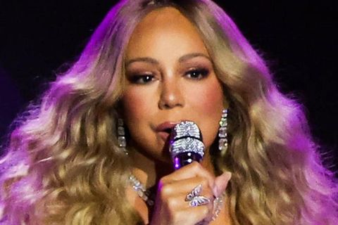 Sorgte für Aufsehen in Mailand: US-Popdiva Mariah Carey. Foto: Peter Kneffel/dpa-POOL/dpa