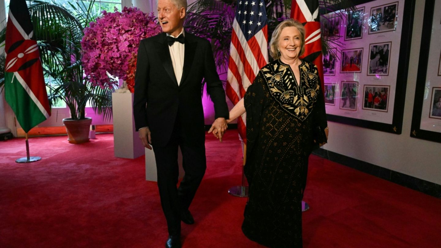 Bill und Hillary Clinton
