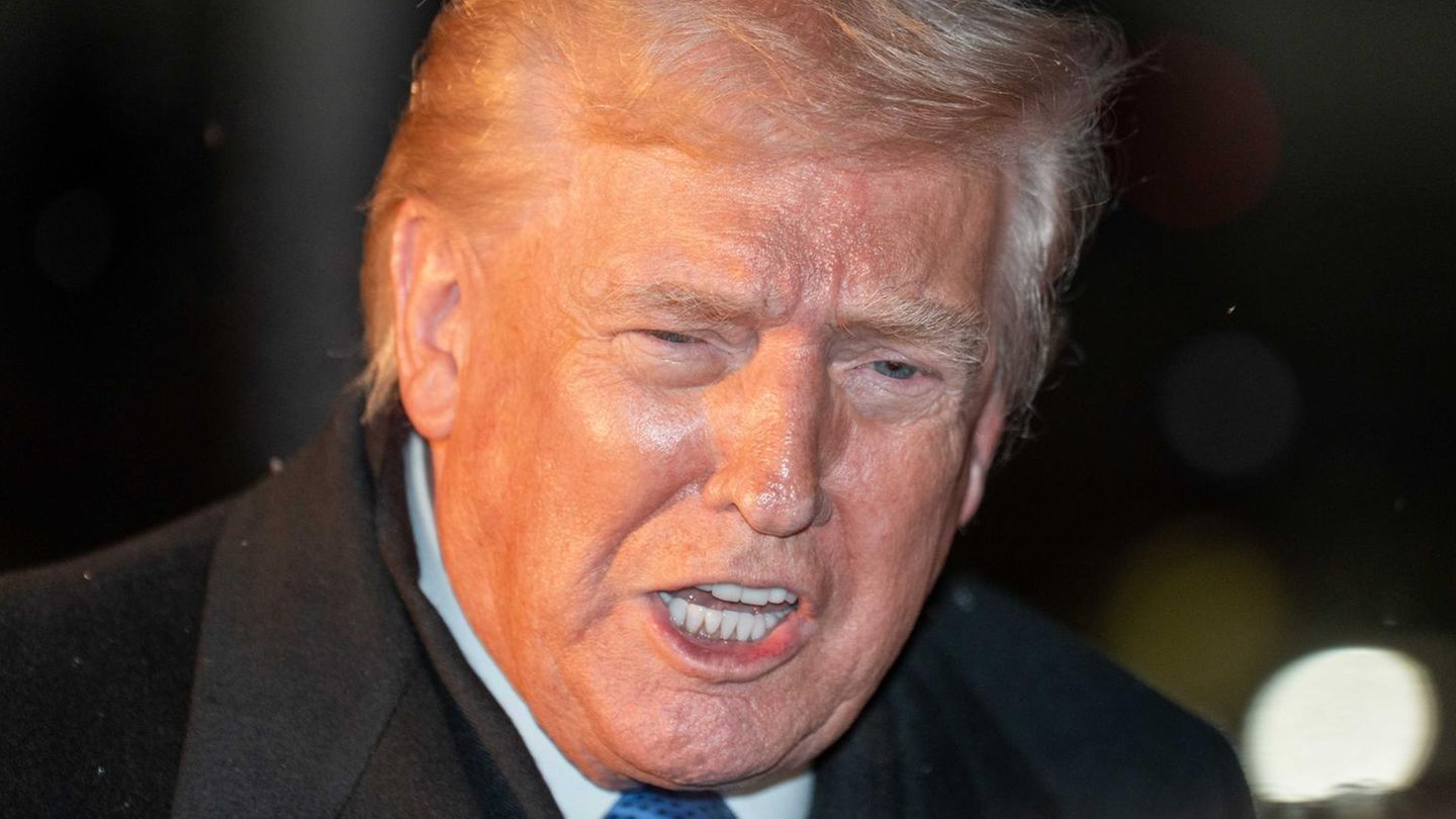 Donald Trump (l.) und Narendra Modi