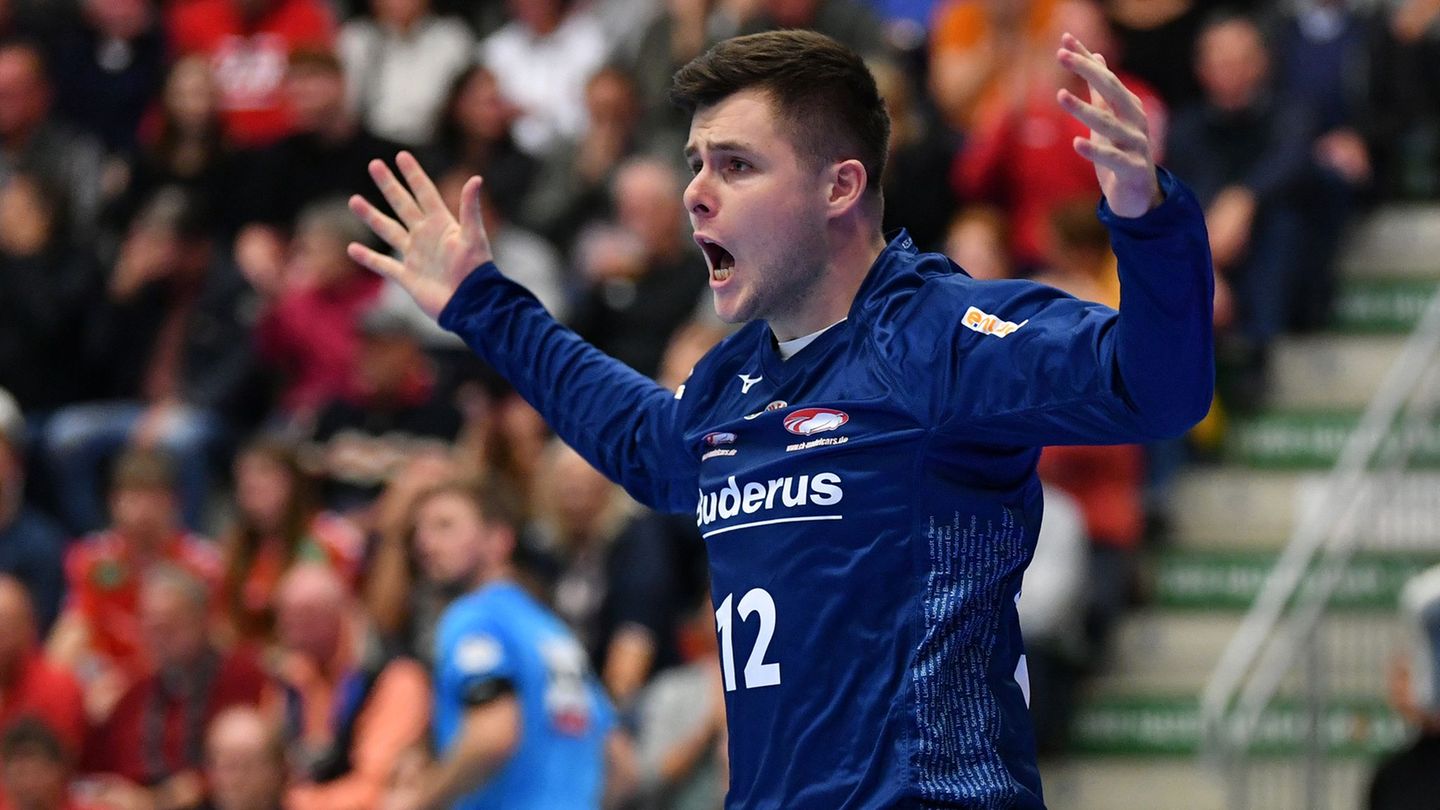 Anadin Suljakovic hält ab dem Sommer in Leipzig die Bälle. (Archivbild) Foto: David Inderlied/dpa